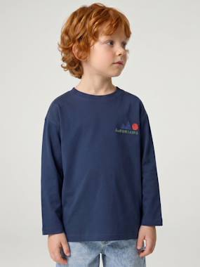 T-shirt manches longues garçon - vertbaudet enfant Garçon-T-shirt manches longues garçon