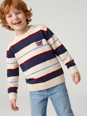 Pull garçon manches longues - vertbaudet enfant Garçon-Pull garçon manches longues