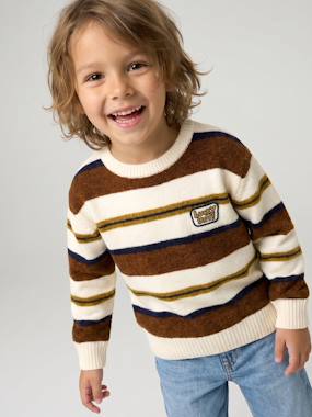Pull garçon manches longues - vertbaudet enfant Garçon-Pull garçon manches longues