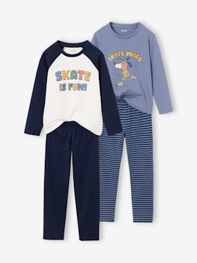 Lot de 2 pyjamas garçon - vertbaudet enfant Garçon-Lot de 2 pyjamas garçon
