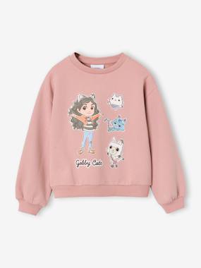 Sweat Gabby et la maison magique - vertbaudet enfant Fille-Sweat Gabby et la maison magique