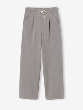 Pantalon tailoring fille - vertbaudet enfant Fille-Pantalon tailoring fille