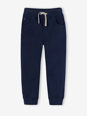 Pantalon garçon jogger facile à enfiler - vertbaudet enfant Garçon-Pantalon garçon jogger facile à enfiler