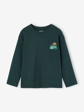 T-shirt manches longues garçon - vertbaudet enfant Garçon-T-shirt manches longues garçon