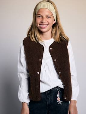 Veste sans manches - vertbaudet enfant Fille-Veste sans manches