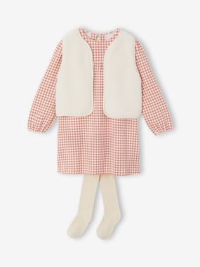 Ensemble robe 3 pièces enfant fille - vertbaudet enfant