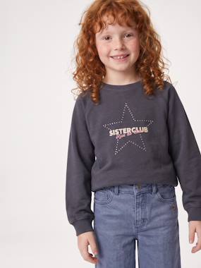 T-shirt manches longues fille - vertbaudet enfant