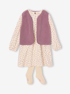 Ensemble robe 3 pièces enfant fille - vertbaudet enfant
