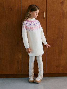 Robe fille manches longues - vertbaudet enfant