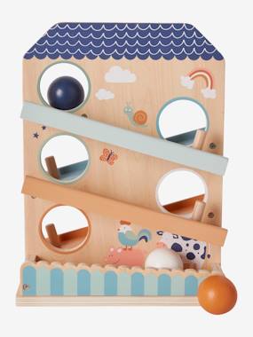 Wooden Ball Slide - Wood FSC® Certified - vertbaudet enfant Wooden Ball Slide - Wood FSC® Certified - vertbaudet enfant