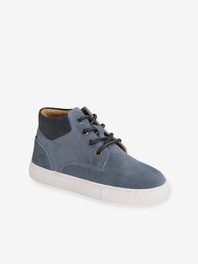 Bottines cuir garçon lacées et zippées - vertbaudet enfant Bottines cuir garçon lacées et zippées - vertbaudet enfant