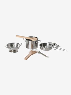 Cookware in Metal & Wood - vertbaudet enfant Cookware in Metal & Wood - vertbaudet enfant