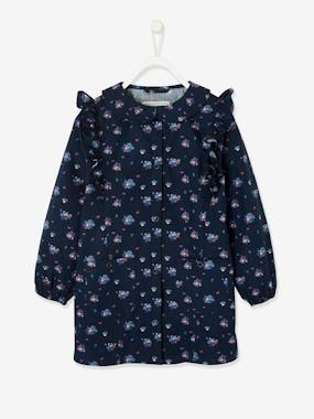 Tablier à fleurs volanté personnalisable fille - vertbaudet enfant -Tablier à fleurs volanté personnalisable fille