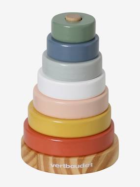 Stackable Pyramid in FSC® Wood - vertbaudet enfant Stackable Pyramid in FSC® Wood - vertbaudet enfant
