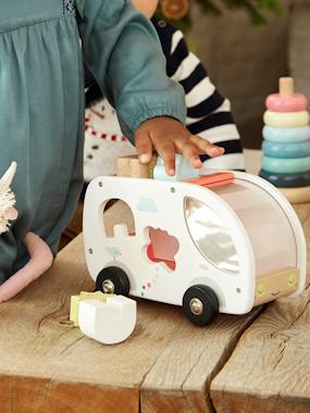 Sunshine Sorter Vehicle - Wood FSC® Certified - vertbaudet enfant Sunshine Sorter Vehicle - Wood FSC® Certified - vertbaudet enfant