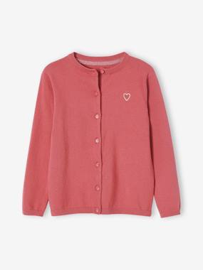 Gilet Basics personnalisable fille - vertbaudet enfant -Gilet Basics personnalisable fille