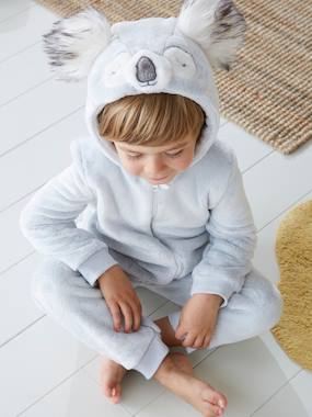 Surpyjama koala en velours enfant - vertbaudet enfant