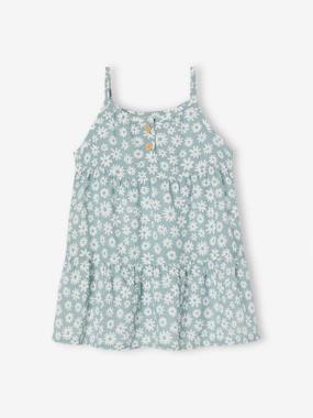 Fluid Dress with Ruffles for Babies - vertbaudet enfant Fluid Dress with Ruffles for Babies - vertbaudet enfant