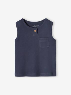 Rib Knit Vest Top for Babies - vertbaudet enfant -Rib Knit Vest Top for Babies