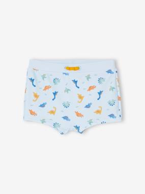 Baby-Swim & Beachwear-Swim Shorts with Dino Prints, for Baby Boys