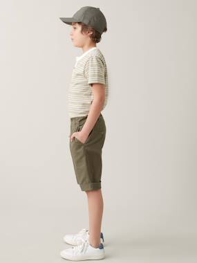 Classic Bermuda Shorts for Boys, by CYRILLUS - vertbaudet enfant -Classic Bermuda Shorts for Boys, by CYRILLUS