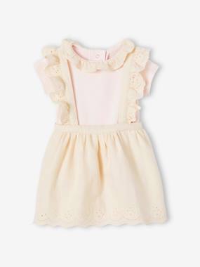 Occasion Wear Outfit: Dress & Bodysuit for Babies - vertbaudet enfant Occasion Wear Outfit: Dress & Bodysuit for Babies - vertbaudet enfant