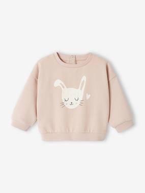 Sweat basics bébé imprimé - vertbaudet enfant -Sweat basics bébé imprimé