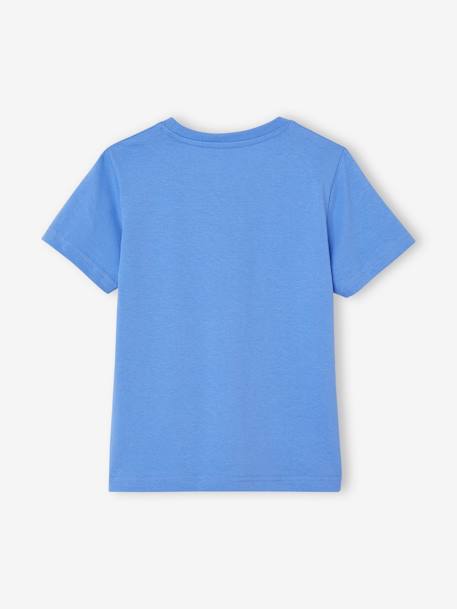 Pack of 3 Assorted T-Shirts for Boys aqua green+azure+cappuccino+green+marl white - vertbaudet enfant 