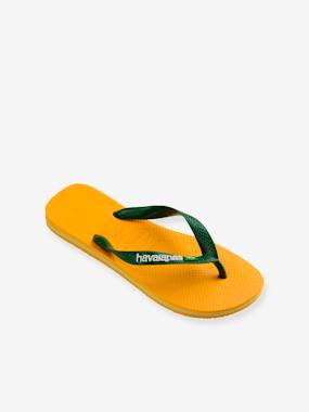 Tongs enfant Brasil Logo - vertbaudet enfant Chaussures-Tongs enfant Brasil Logo