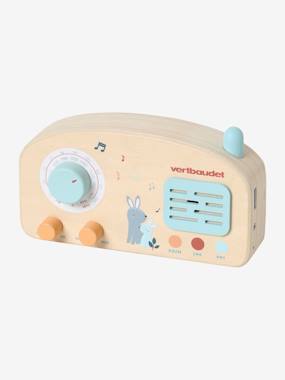 Toys-Baby & Pre-School Toys-Musical Toys-Musical Radio in FSC® Wood, Forest Friends