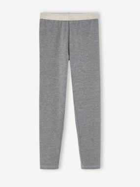 Legging fille ceinture irisée Basics - vertbaudet enfant Legging fille ceinture irisée Basics - vertbaudet enfant
