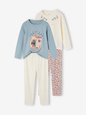 Lot 2 pyjamas fille gipsy - vertbaudet enfant