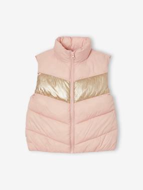 Doudoune sans manches effet colorblock fille - vertbaudet enfant Fille-Doudoune sans manches effet colorblock fille