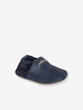 Chaussons bébé cuir souple - vertbaudet enfant -Chaussons bébé cuir souple