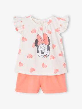T-Shirt & Shorts Set for Babies, Minnie Hearts Disney® - vertbaudet enfant T-Shirt & Shorts Set for Babies, Minnie Hearts Disney® - vertbaudet enfant