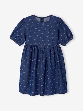 Robe fille manches ballon - vertbaudet enfant Fille-Robe fille manches ballon