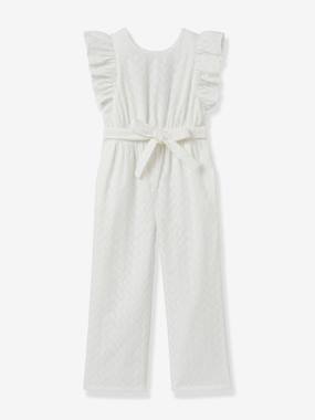 Suzanne playsuit for girls - Plume CYRILLUS occasionwear - vertbaudet enfant -Suzanne playsuit for girls - Plume CYRILLUS occasionwear