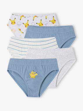 Pack of 5 POKEMON® Briefs - vertbaudet enfant -Pack of 5 POKEMON® Briefs