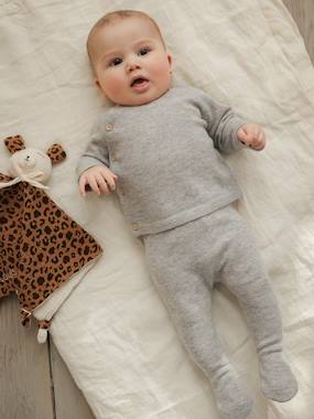 Cashmere & Wool Set for Babies by ENVIE DE FRAISE
- vertbaudet enfant Baby-Trousers & Jeans-Cashmere & Wool Set for Babies by ENVIE DE FRAISE