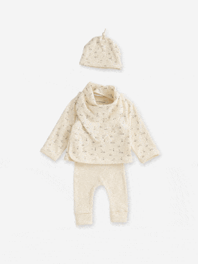 4-piece baby gift set with little geese - vertbaudet enfant -4-piece baby gift set with little geese