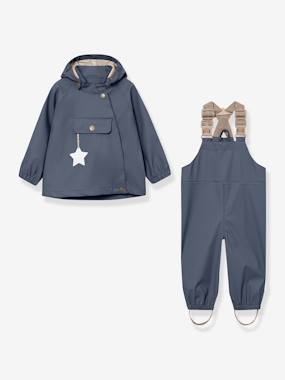 Children's set: MATWAINIS rain jacket & waterproof trousers - vertbaudet enfant Children's set: MATWAINIS rain jacket & waterproof trousers - vertbaudet enfant