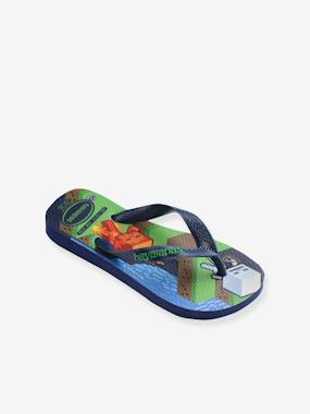 Tongs enfant Minecraft HAVAÏANAS - vertbaudet enfant Chaussures-Tongs enfant Minecraft HAVAÏANAS
