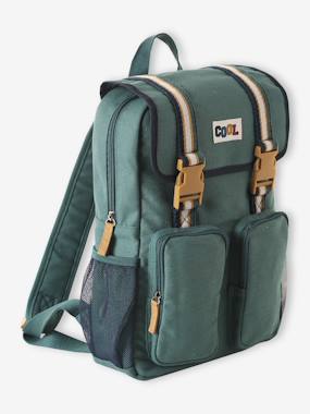 Backpack "Cool school" for boys - vertbaudet enfant Boys-Backpack "Cool school" for boys