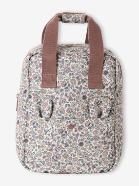 Girls' rucksack with flower print - vertbaudet enfant Girls' rucksack with flower print - vertbaudet enfant