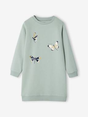 Robe en molleton fille - vertbaudet enfant Fille-Robe en molleton fille
