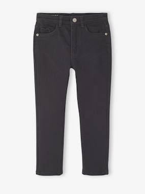 MorphologiK slim trousers for girls, medium - vertbaudet enfant -MorphologiK slim trousers for girls, medium