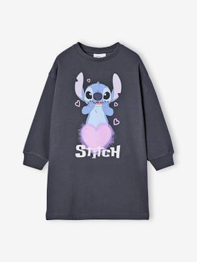 Robe sweat Disney Lilo & Stitch en molleton - vertbaudet enfant Fille-Robe sweat Disney Lilo & Stitch en molleton