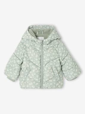 Lightweight Jacket with Printed Hood for Babies - vertbaudet enfant Lightweight Jacket with Printed Hood for Babies - vertbaudet enfant