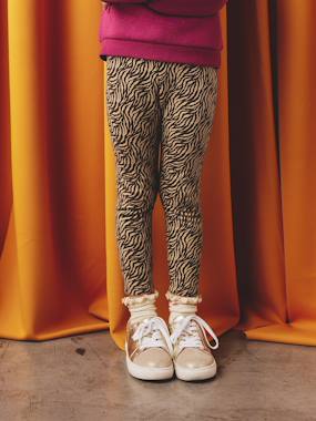 Legging fille doublé maille polaire - vertbaudet enfant Legging fille doublé maille polaire - vertbaudet enfant