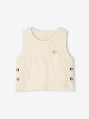 Pull bébé sans manches - vertbaudet enfant -Pull bébé sans manches
